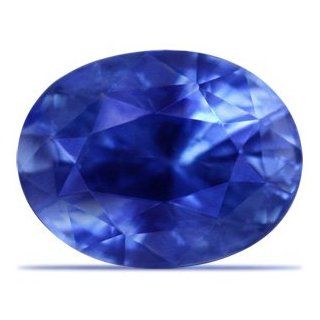 2.46 Carat Loose Blue Sapphire Oval Cut Loose Gemstones Jewelry