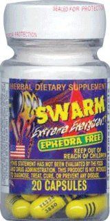 SWARM EPHEDRA FREE 12 Bottles of 20 Tabs Health & Personal Care