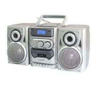 Supersonic SC 903CD AM/FM Stereo Cassette Recorder and CD Player + Remote Control Electronics