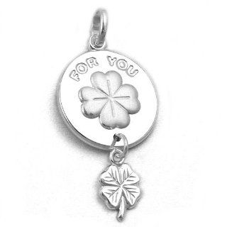 Schmuck Juweliere pendant, FOR YOU engraved, silver 925 Jewelry
