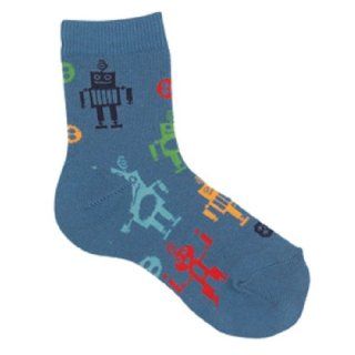 Country Kids Toddler 1 pr BLUE ROBOT Socks 1 2 yrs  Other Products  
