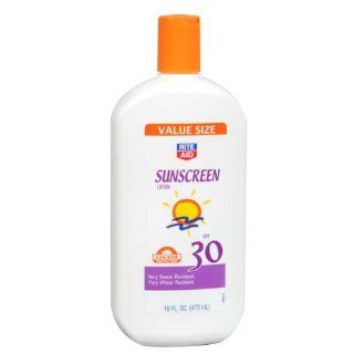 Rite Aid Sunscreen, Lotion, SPF 30, Value Size, 16 oz  Beauty