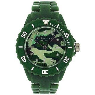 Identity London Boys Analogue Green Army Camouflage Plastic Strap Watch 927 / 7384 Watches