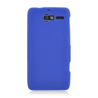 Eagle Cell SCMOTXT907S02 Barely There Slim and Soft Skin Case for Motorola Droid RAZR M XT907   Retail Packaging   Blue Cell Phones & Accessories