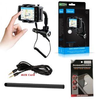 Vehicle Holder and Charger for Nokia Lumia 928 . Mount your Smart Phone or GPS in your vehicle and charge it too. Bundle Kit 4 Pieces Include n4000, 3.5mm AUX Jack Cord, Stylus Pen and Universal screen protector. Cell Phones & Accessories