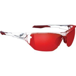 Spy Alpha Sunglasses   Spy Optic Scoop Series Racewear Eyewear   Crystal/Bronze with Red Spectra / One Size Fits All Automotive