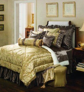 Jennifer Taylor 9 Pcs Comforter Set, Oversize Queen, ADDISON Collection   Bedding