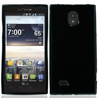 [KaK] LG VS930 / SPECTRUM 2 TPU Flexible Skin in Black Cell Phones & Accessories