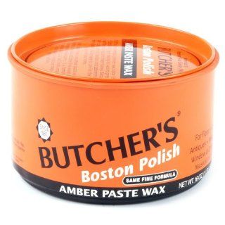 Butcher Polish #910 01 1LB AMB Paste Wax   Floor Cleaners