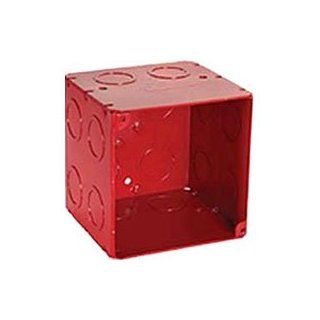 Raco 911 2 4SQ 3 1/2 Deep Box Red  Other Products  
