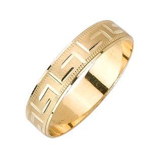 Wedding Bands With Regular Fit (Can Be Resized) 14K Two tone Gold Can Also Be Made In Platinum or Other Colors 18K And 24K Is Also Available 5mm Jewelry