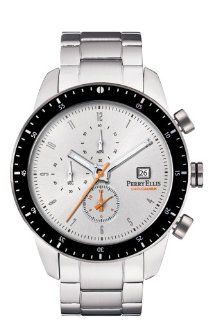Perry Ellis Men's PEM0092 Stainless Steel Bracelet Watch at  Men's Watch store.