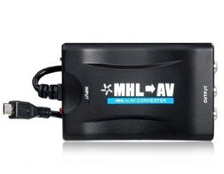 HDV M62A Mini MHL to AV/SCART Converter (Black) Electronics