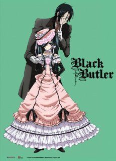 Great Eastern Entertainment Black Butler Sebastian and Ciel Wall Scroll, 33 by 44 Inch   Wall Decor