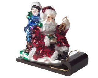 Thomas Pacconi Collectible 10" Santa Christmas Figurine   Holiday Figurines