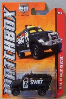 2013 Matchbox   MBX Heroic Rescue   Swat Truck (7 of 120) Toys & Games