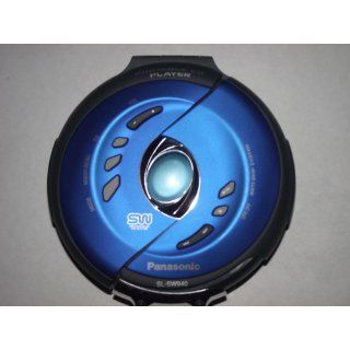 Panasonic SL SW940 Shockwave Water Resistant Portable CD Player (Blue)  Personal Cd Players   Players & Accessories