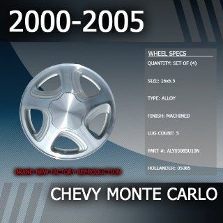 2000 2005 Chevy Monte Carlo Factory 16" Wheels Set of 4 Automotive