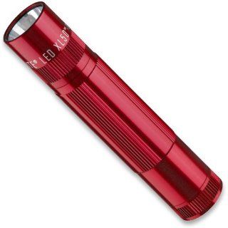 MAGLITE XL50 S3036 LED Flashlight, Red   Basic Handheld Flashlights  