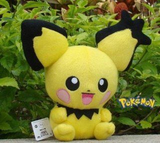 New Pokemon Pichu Plush Cute Nintendo Game Adorable Stuffed Animal 6" Toys & Games