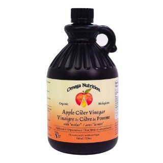Apple Cider Vinegar Organic (946mL) Brand Omega Nutrition Health & Personal Care