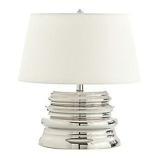 Waterfall Polished Nickel Table Lamp by Arteriors    