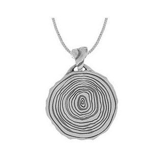 Boma Sterling Silver Tree Stump Necklace Boma Sterling Silver Jewelry Jewelry