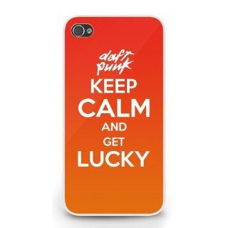 Keep Calm And Get Lucky Daft Punk Iphone 5 Case Cell Phones & Accessories