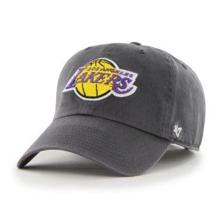 NBA Los Angeles Lakers Men's Clean Up Cap, Charcoal, One Size  Sports Fan Novelty Headwear  Sports & Outdoors