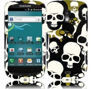 Black White Skull Hard Cover Case for Samsung Galaxy S Aviator SCH R930 Cell Phones & Accessories