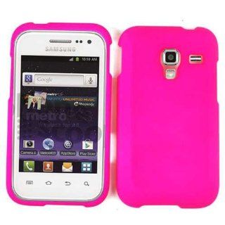 ACCESSORY HARD PROTECTOR CASE COVER FOR SAMSUNG ADMIRE 4G R820 FLUORESCENT DARK HOT PINK Cell Phones & Accessories