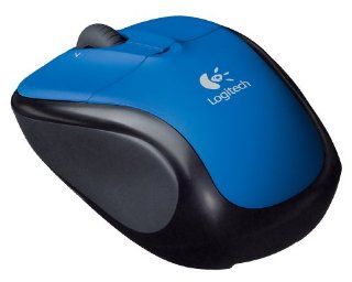 Logitech V220 Cordless Optical Mouse for Notebooks (Cobalt Blue) Electronics