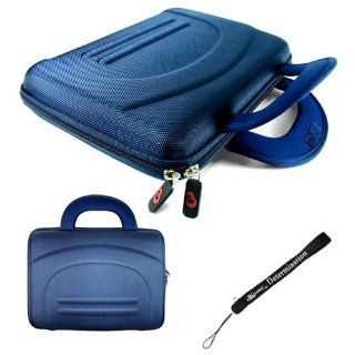 Sony DVP FX930 9" Portable DVD Player Blue Cube Carrying Case Bag Pouch Cube, Includeds a 4 Inch Determination Hand Strap Electronics