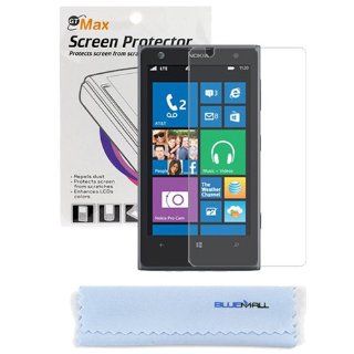 BIRUGEAR Crystal Clear Screen Protector Film for Nokia Lumia 1020 (AT&T) with Microfiber Cleaning Cloth Cell Phones & Accessories
