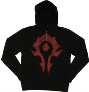 Jinx World of Warcraft Horde Spray Zip up Hoodie Movie And Tv Fan T Shirts Clothing