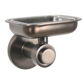 Allied Brass 932 BBR Solid Brass Decorative Soap Dish, Brushed Bronze