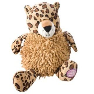 Petrageous Designs Tan w/ Spots Chenille Leopard Dog Toy   Liz  Pet Squeak Toys 