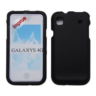 Samsung Galaxy S 4G/T959 smartphone Rubberized Hard Case   Black Cell Phones & Accessories