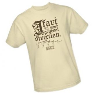 "I Fart In Your General Direction."    Monty Python And The Holy Grail Adult T Shirt, XXX Large Movie And Tv Fan T Shirts Clothing