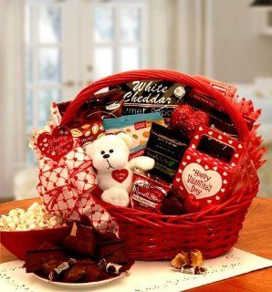 Sugar Free Valentine Gift Basket  Gourmet Chocolate Gifts  Grocery & Gourmet Food