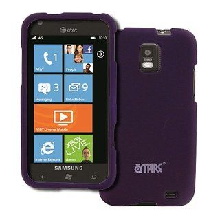 Purple Hard Case Cover for Samsung Focus S SGH I937 Cell Phones & Accessories