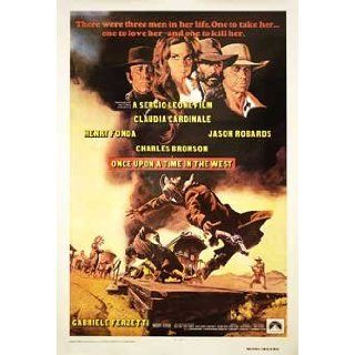 ONCE UPON A TIME IN THE WEST 1980 Original U.S. One Sheet Movie Poster Sergio Leone Henry Fonda Henry Fonda, Claudia Cardinale, Charles Bronson, Jason Robards Entertainment Collectibles