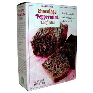 Trader Joe's Chocolate Peppermint Loaf Mix  Cake Mixes  Grocery & Gourmet Food