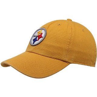 NFL Pittsburgh Steelers Men's Clean Up Cap, Gold, One Size  Sports Fan Baseball Caps  Sports & Outdoors