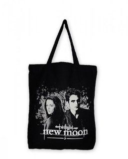 The Twilight Saga New Moon   Merchandise (Cotton Tote Bag / Shopping Bag) (Edward & Bella) (Size 15" x 17")  Reusable Grocery Bags  Patio, Lawn & Garden