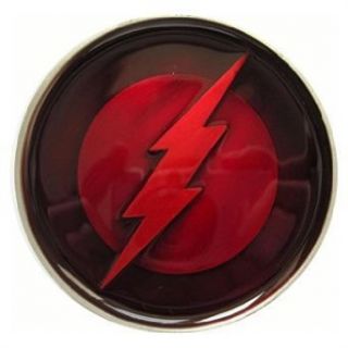 Bioworld DC Comics Flash Emblem Red Circle Belt Buckle Clothing