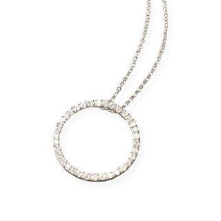 1.0 Carat Diamond Circle of Eternity Necklace Jewelry