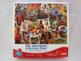 The Saturday Evening Post 1000 Piece Jigsaw Puzzle On the Farm Toys & Games