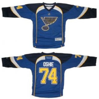NHL St. Louis Blues Oshie #74 Boys Hockey Jersey / Sweater L XL Blue Clothing