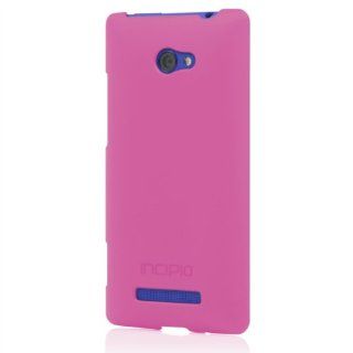 Incipio HT 313 Feather Case for HTC Windows Phone 8X   1 Pack   Retail Packaging   Neon Pink Cell Phones & Accessories